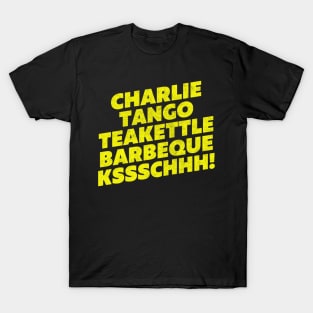 The Young Ones / Charlie, Tango, Teakettle Barbeque! T-Shirt